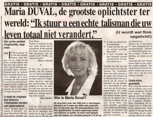 Superoplichterij Maria Duval